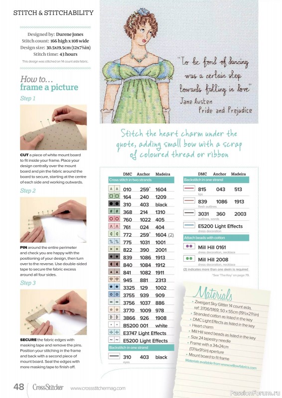 Коллекция вышивки в журнале «CrossStitcher №413 2024»