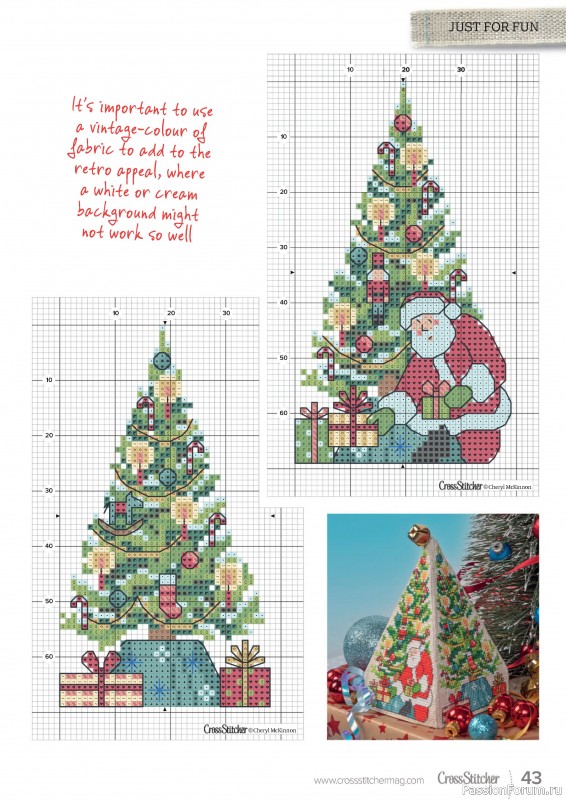 Коллекция вышивки в журнале «CrossStitcher №415 2024»