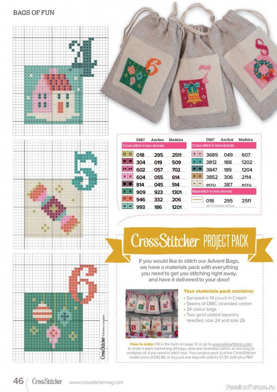 Коллекция вышивки в журнале «CrossStitcher №441 2026»