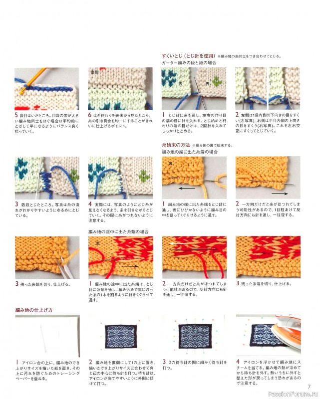 Вязаные модели в книге «The Knitting Pattern of Northern Europe»