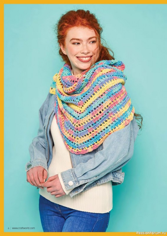 Вязаные проекты крючком в журнале «Crochet Now №103 2024»