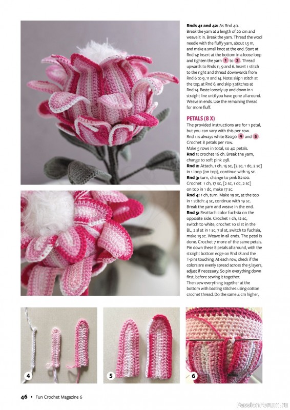 Вязаные проекты крючком в журнале «Fun Crochet Magazine №6 2022»
