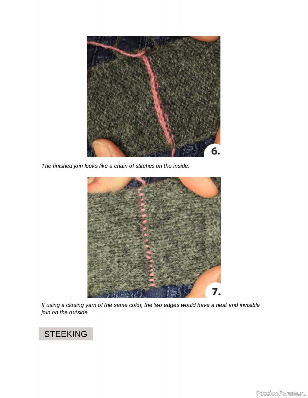Вязаные проекты в книге «Fair Isle Knitting Tradition».