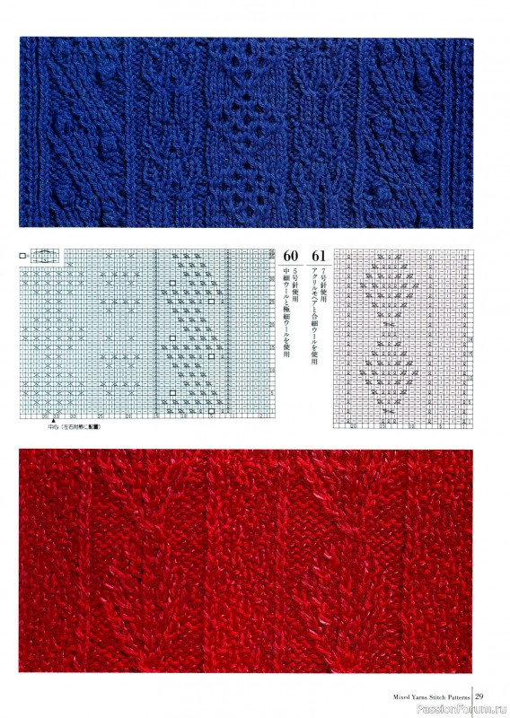 Вязаные проекты в книге «Fun of Color Patterns 200».