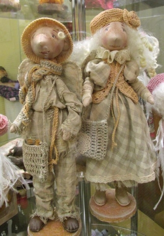 Выставка авторской куклы во Владимире.