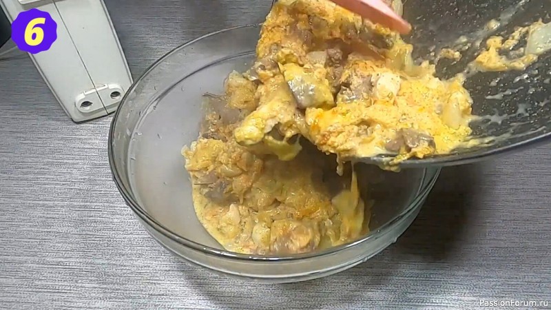 Куриный паштет из печени и куриной грудки