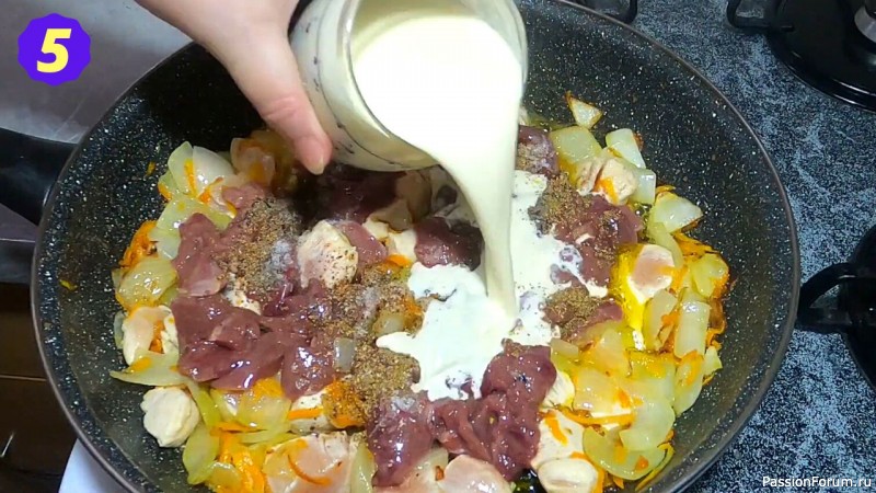 Куриный паштет из печени и куриной грудки