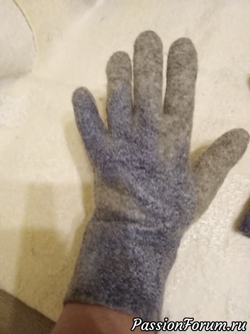 Мои первые перчатки