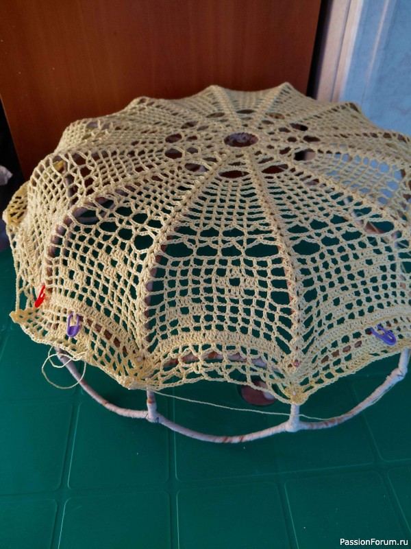 абажур крючком