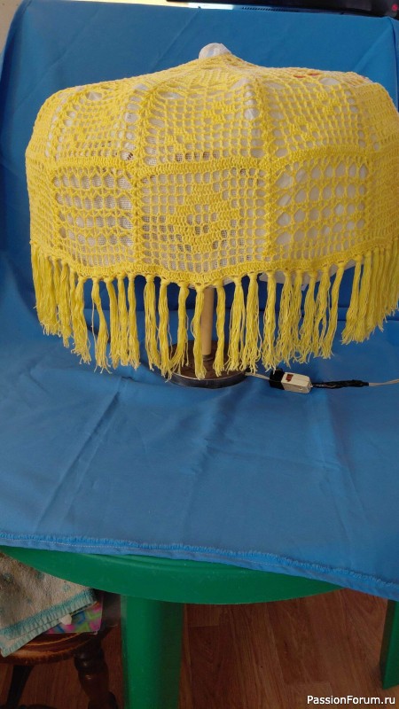 абажур крючком