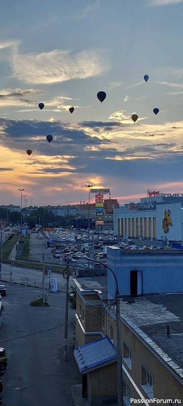 Хоровод шаров в Нижнем Новгороде