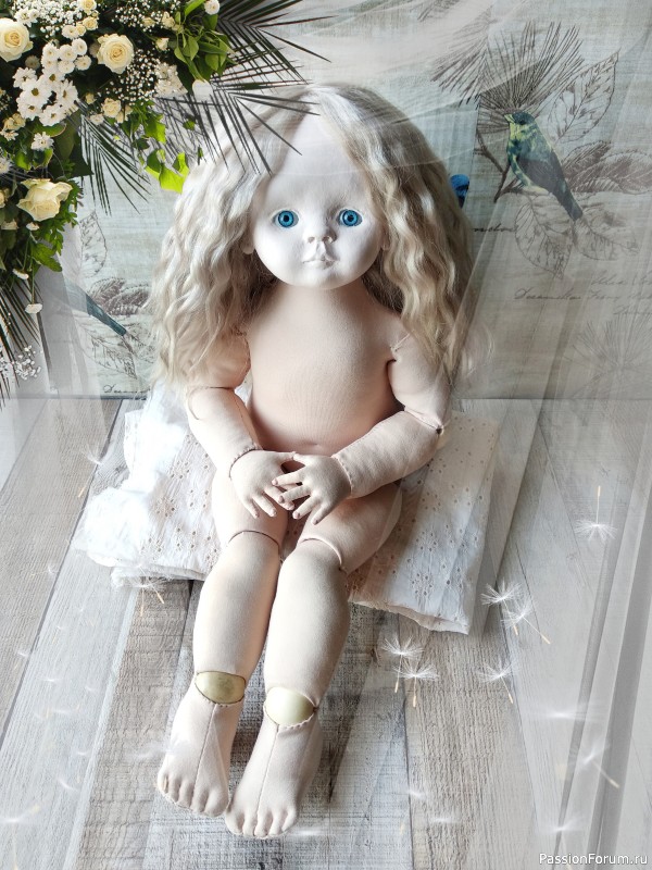 Коллекционная кукла ручной работы Юленька