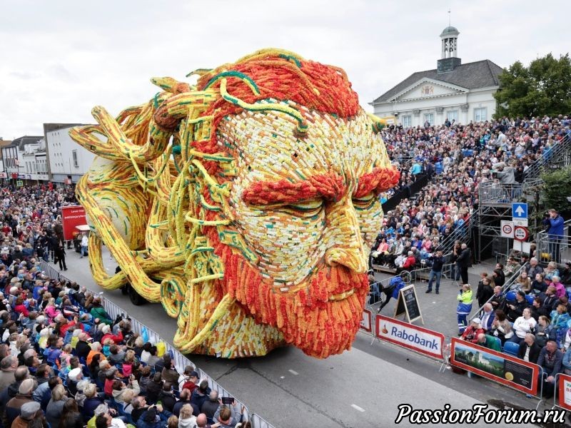 Парад цветов посвящённый 162 летию со дня рождения Vincent van Gogh