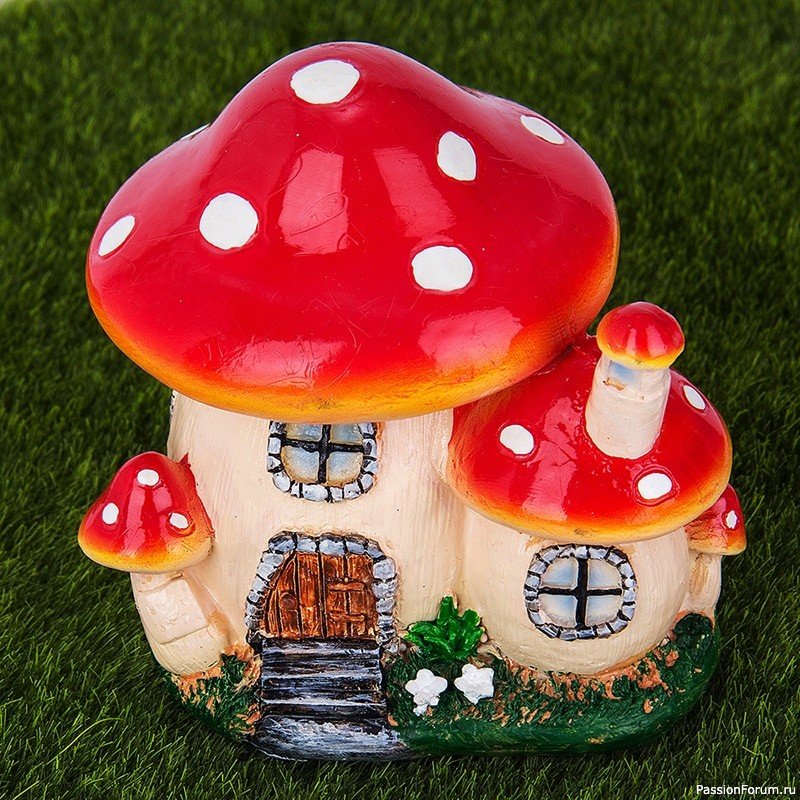 Домики из глины, папье маше