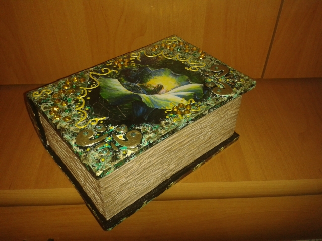 Мои книжки-шкатулки.