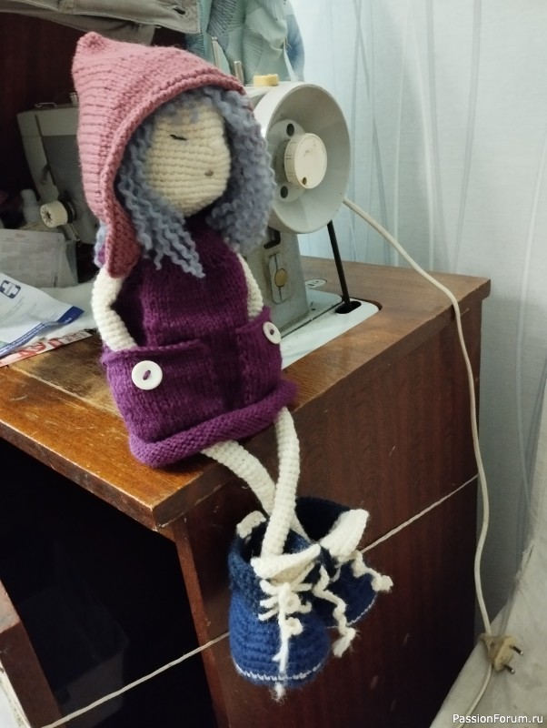 Игрушки крючком. Куклы