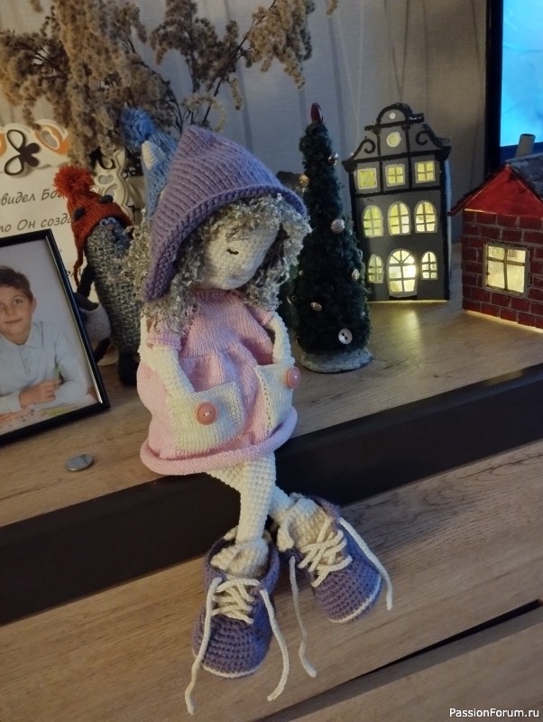 Игрушки крючком. Куклы