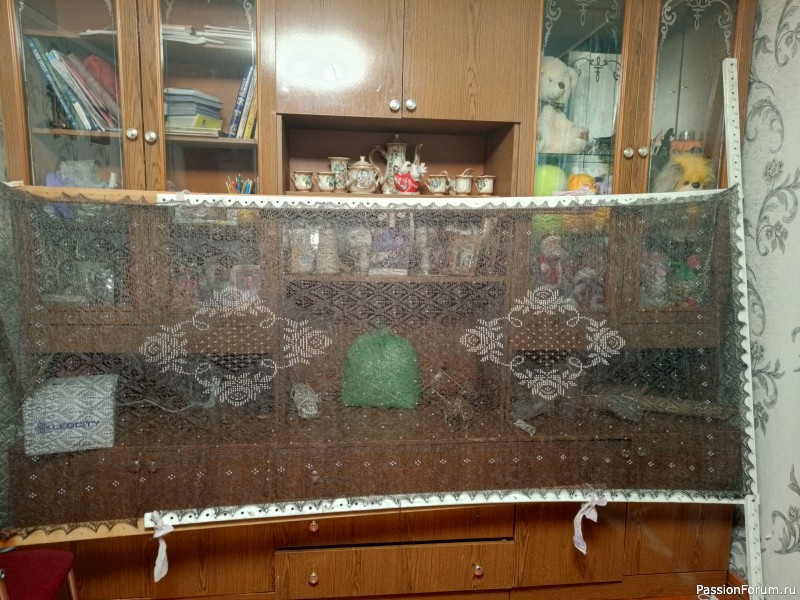 Пуховый палантин