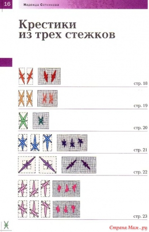 Надежда Сотникова "Вышивка 100 видами крестика"
