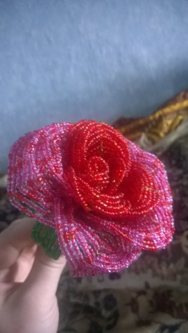 Первая моя работа из бисера.