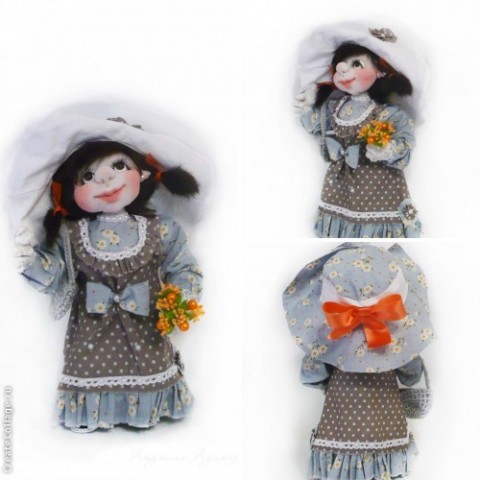 Интерьерная кукла. Анюта.