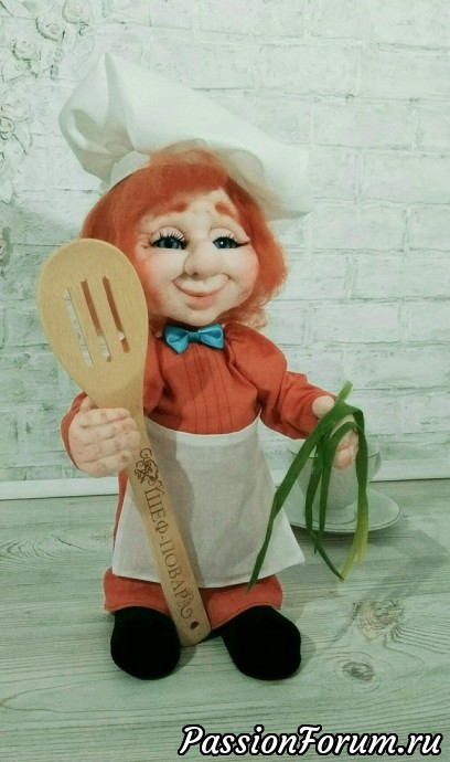 Кукла шеф повар.