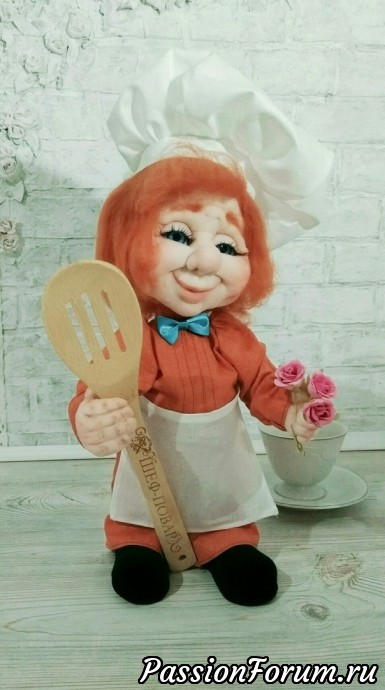 Кукла шеф повар.