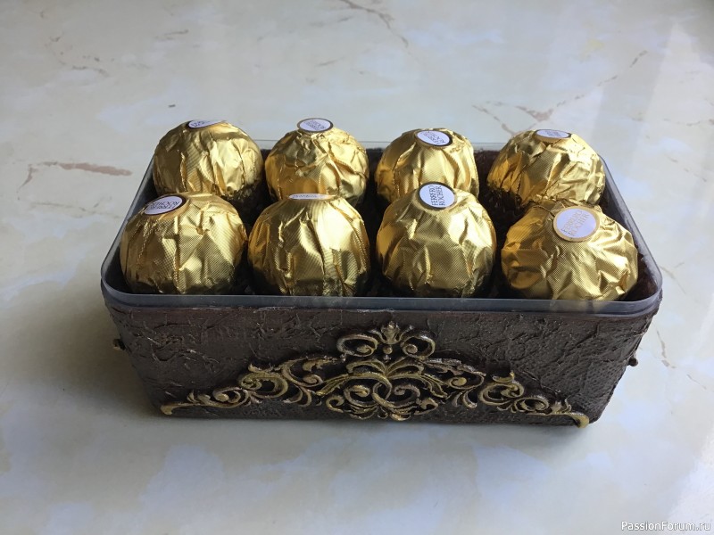 Декор коробки конфет