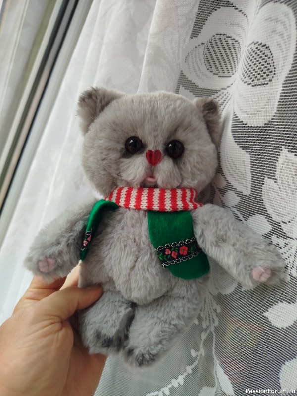 Котик Вася , выкройка