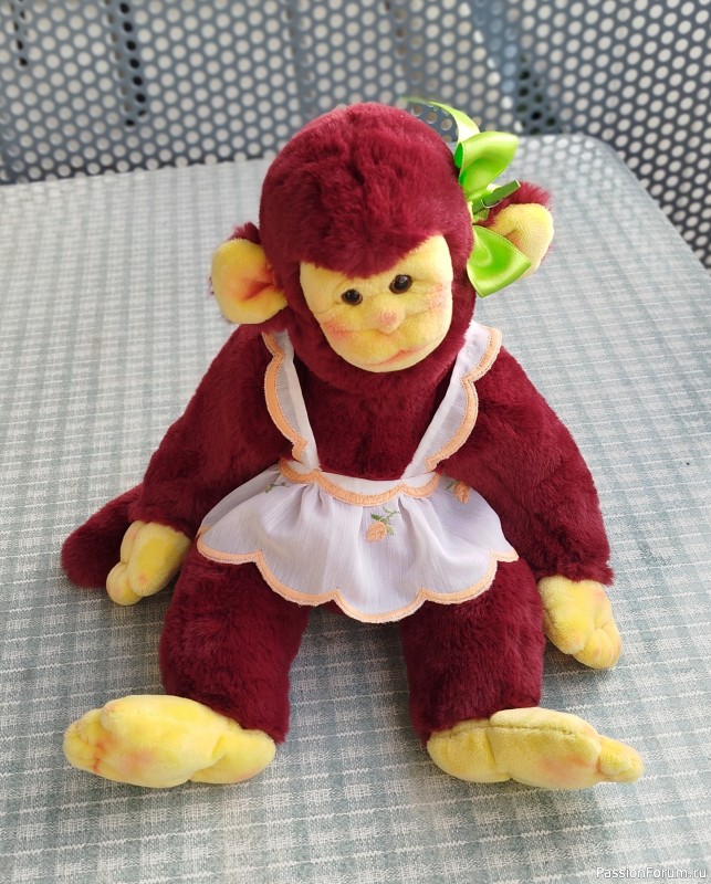 Обезьянка Бэлла, выкройка.