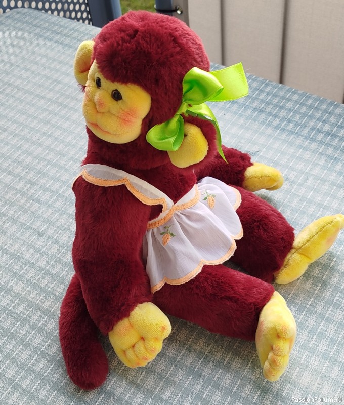 Обезьянка Бэлла, выкройка.