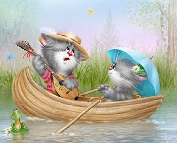 Любителям котов и кошек.