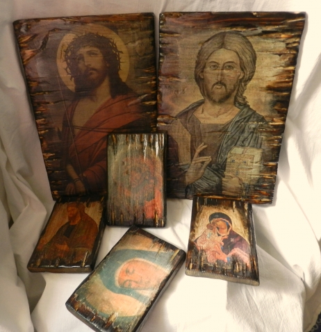 Сделаю на заказ икону на дереве