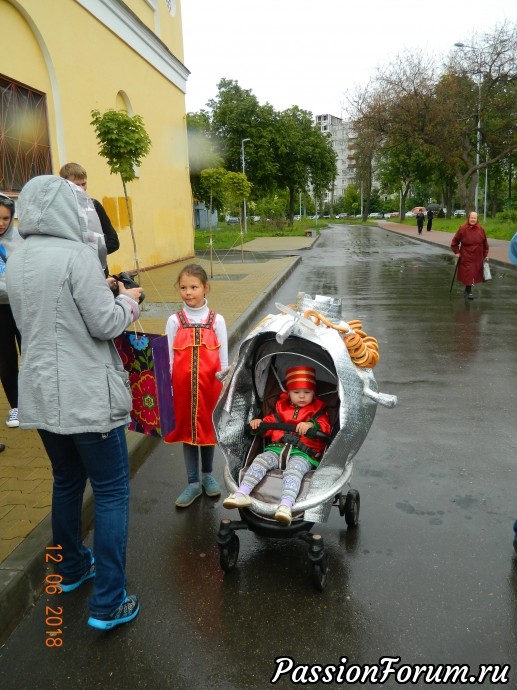 Парад детских колясок в Нижнем Новгороде