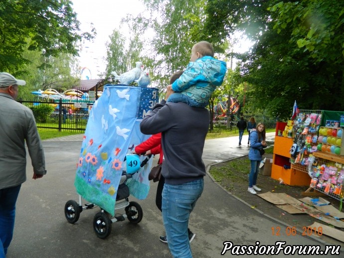 Парад детских колясок в Нижнем Новгороде