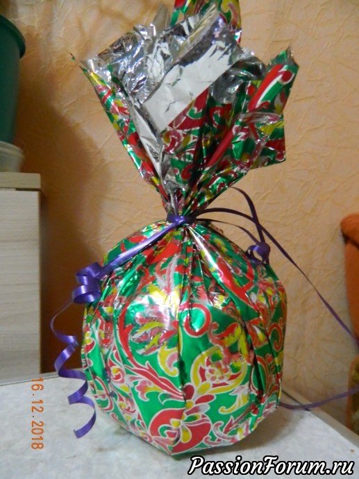 Игрушка на елку "новогодний подарочек" Игрушка на елку "новогодний подарочек"