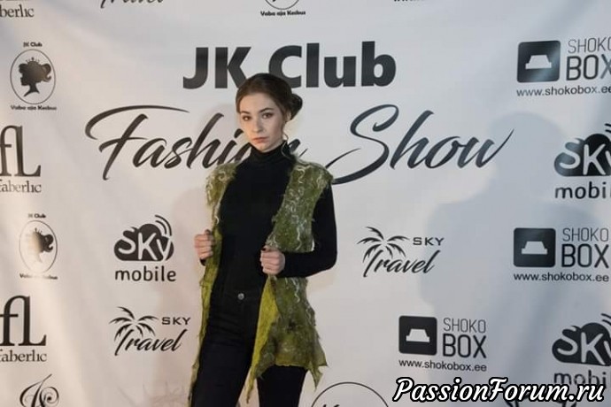 Декабрьское дефиле "Fashion Winter Show" в Таллинне или взгляд со стороны на свои работы