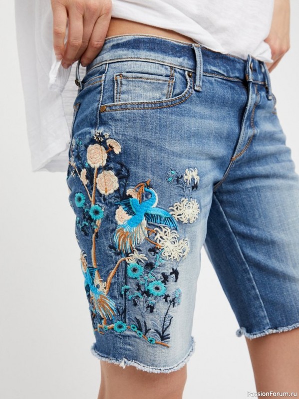Рваные джинсы уже не в моде. Идеи для вдохновения.