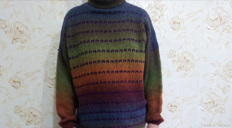 Мужской свитер из Кауни