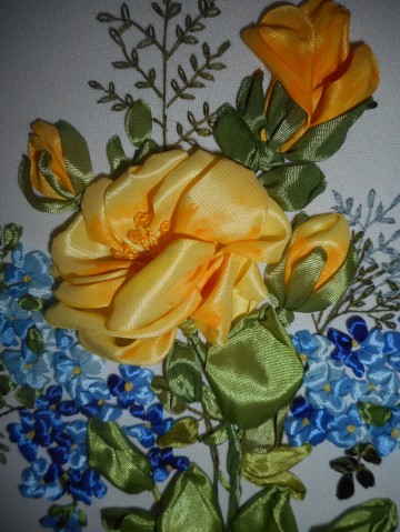 Две желтые розы...
