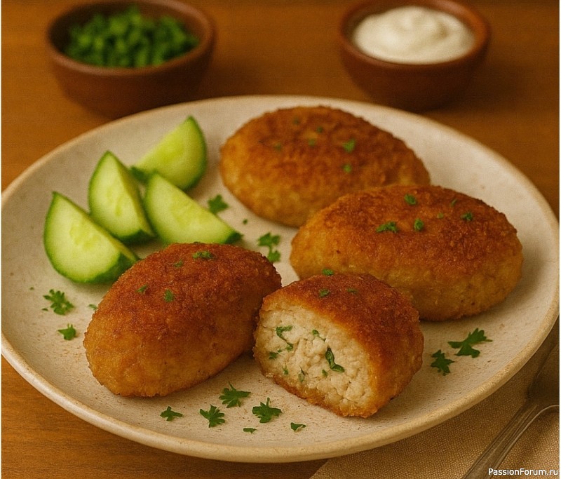 Зразы с рыбной начинкой