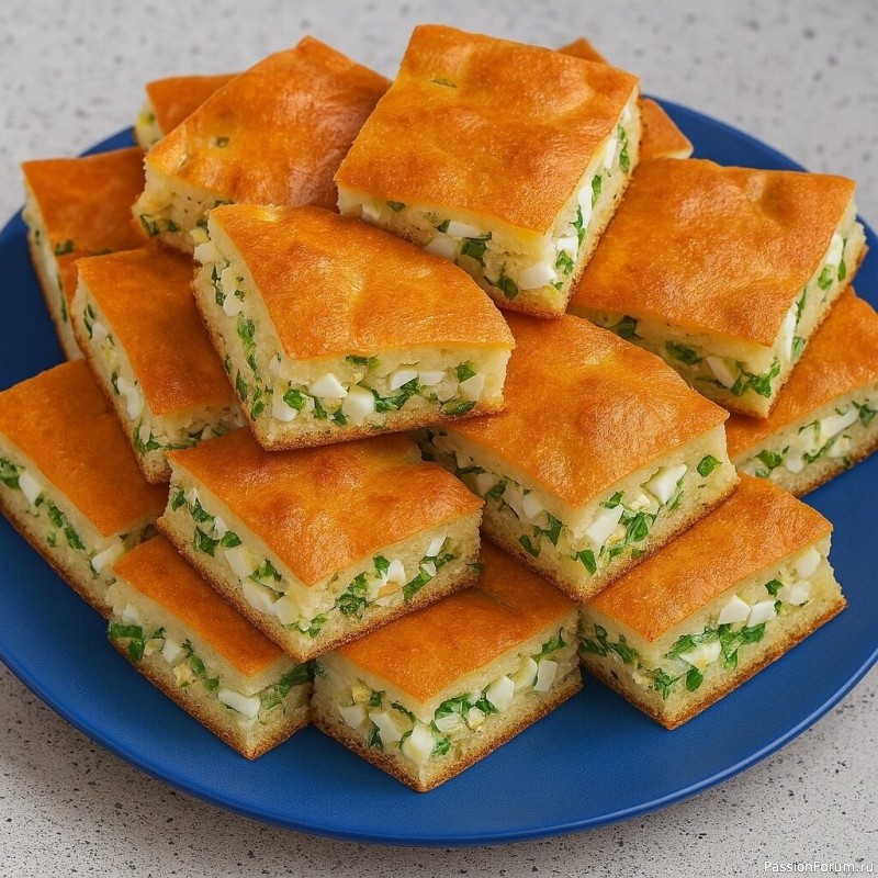 Заливной пирог с майонезом