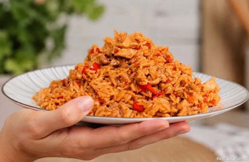 Готовим Рис с курицей