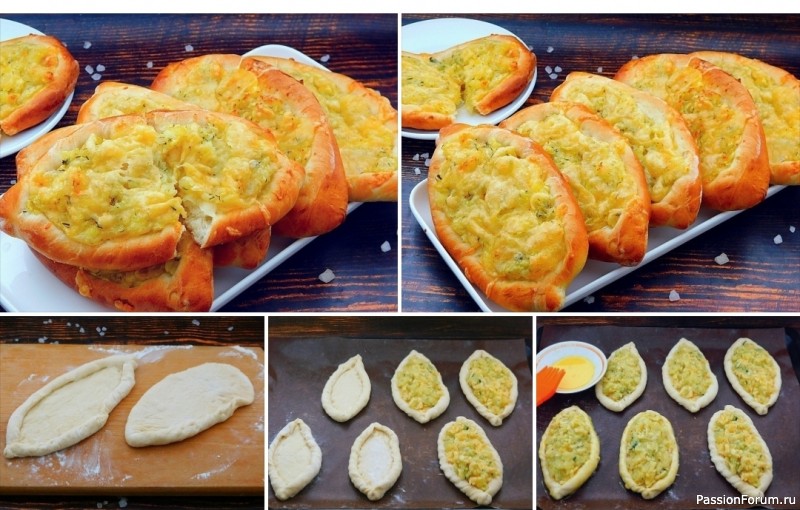 Пирожки "лодочки" Пирожки "лодочки"