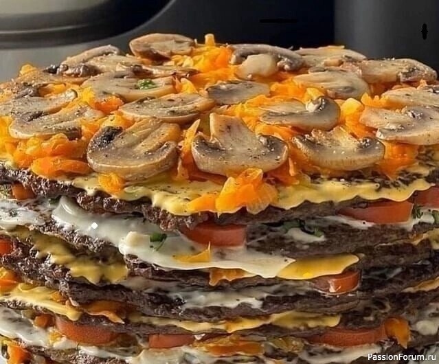 Печеночный торт с любыми начинками ⠀