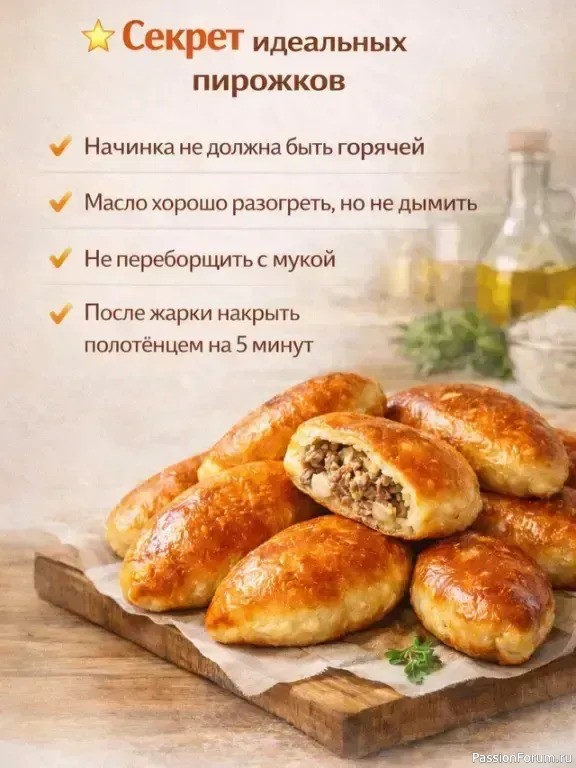 Пирожки, которые получаются всегда
