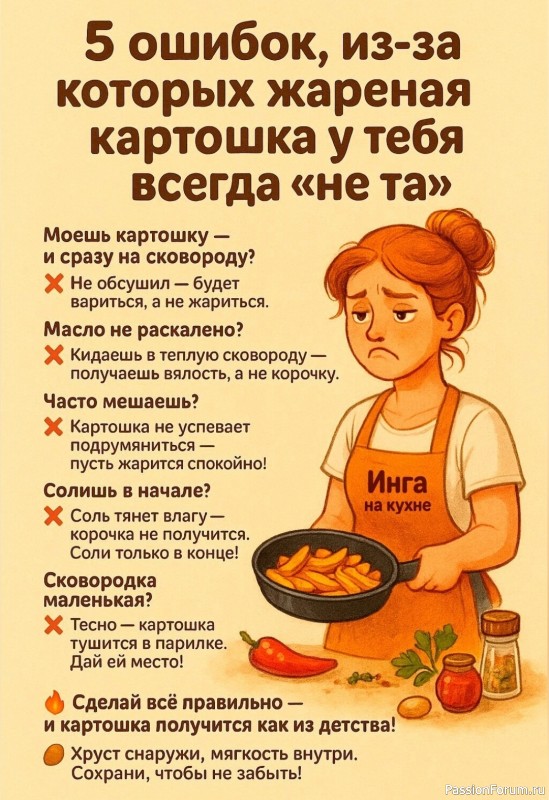 Не просто жареная картошечка!