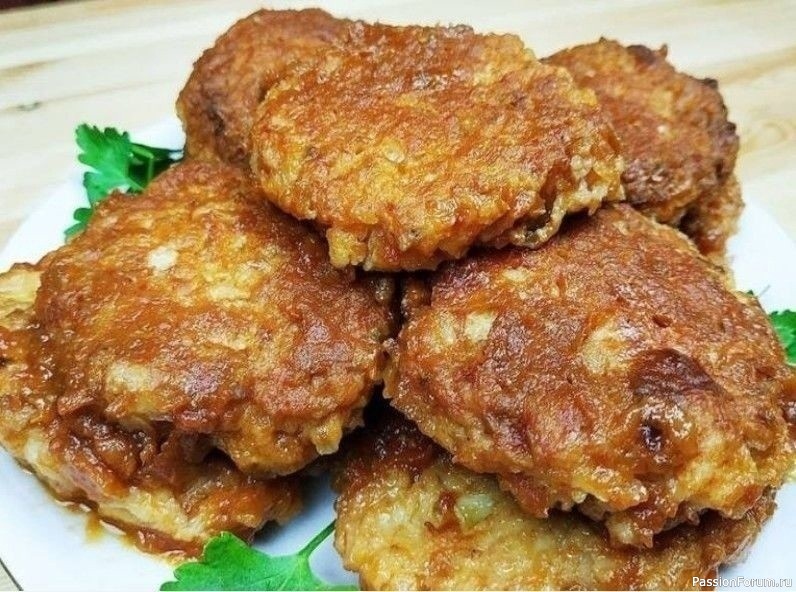 Луковые котлеты