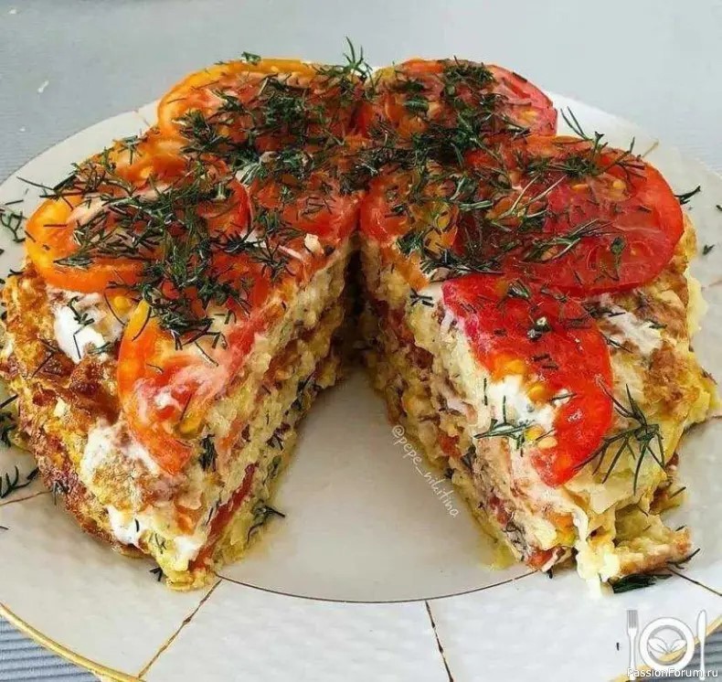 Кабaчковый тoрт