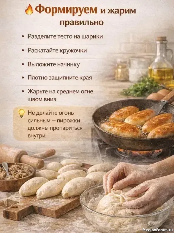 Пирожки, которые получаются всегда